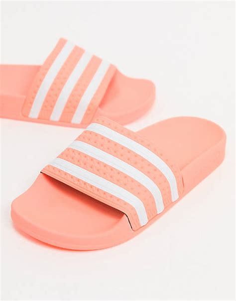 adidas slipper roze